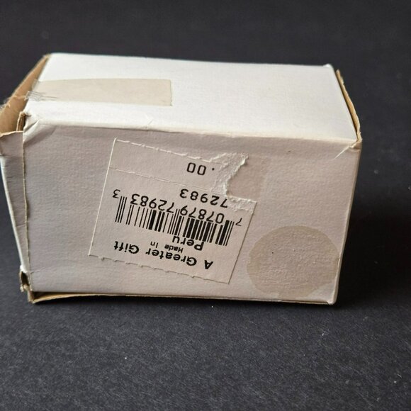 Hand Painted Nativity Scene Egg Ornament Miniature Folk Art Christmas Peru 1.75" - Picture 9 of 9